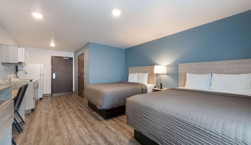 Habitación económica, 2 camas de matrimonio, no fumadores