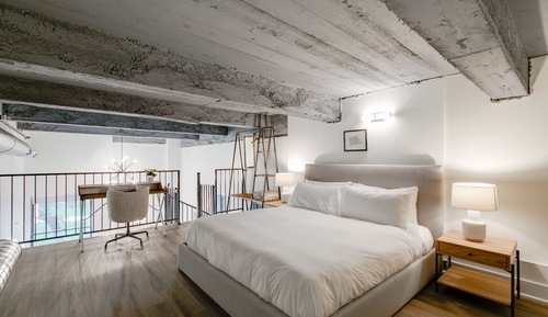 Loft, 1 habitación, en esquina