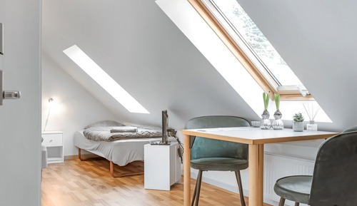 Habitación con 1 cama doble o 2 individuales