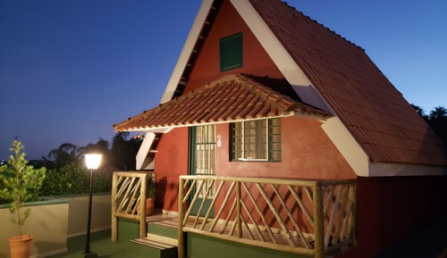 Chalet estándar, 1 habitación, frigorífico, vistas al jardín