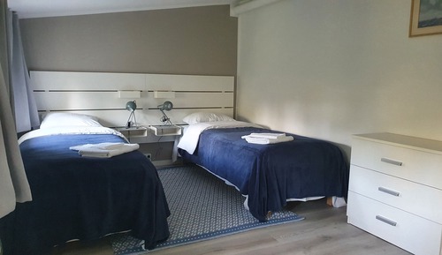 Habitación económica con 1 cama doble o 2 individuales, 2 camas individuales, no fumadores