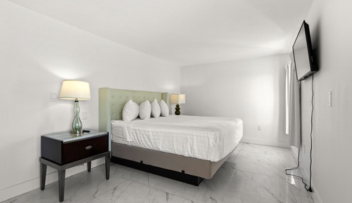 Ático Premium, 2 habitaciones, cocina, vistas al mar