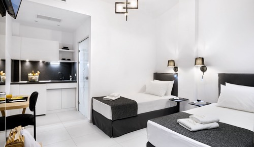 Habitación Deluxe con 2 camas individuales, 2 camas individuales
