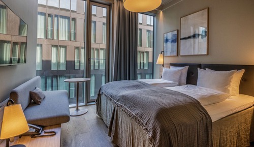 Habitación estándar doble, 1 cama de matrimonio grande (Wellness & pool excluded)