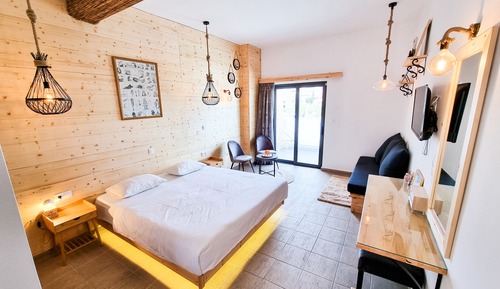 Habitación Deluxe con 1 cama doble o 2 individuales, vistas al mar