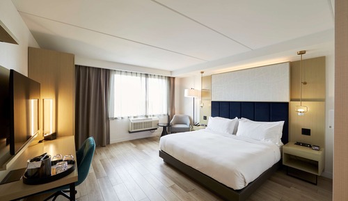 Habitación, 1 cama de matrimonio grande, accesible para personas con discapacidad, bañera