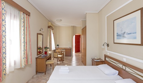 Habitación clásica doble, vistas al mar