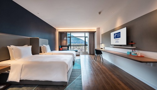 Habitación estándar, 2 camas individuales, vistas al río
