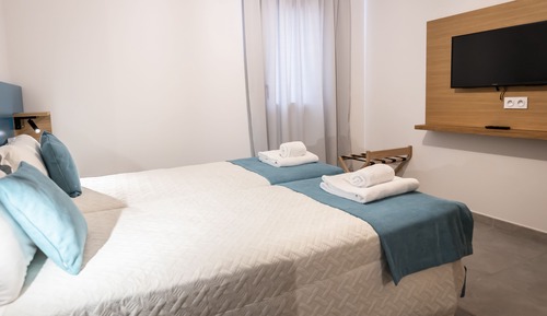 Apartamento clásico, 2 habitaciones, no fumadores, vistas a la piscina