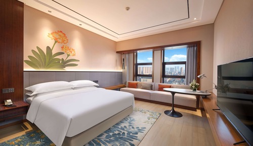 Habitación superior, 1 cama de matrimonio grande