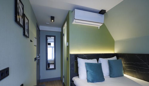 Habitación estándar doble, 1 cama doble, baño privado