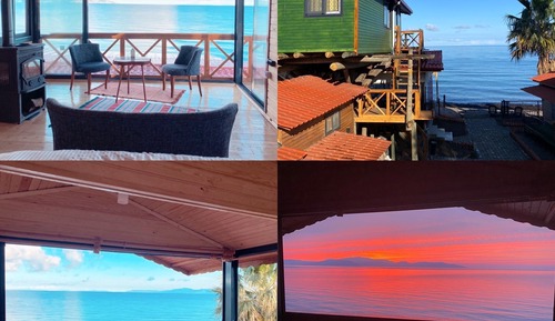 Casa de luna de miel en un árbol, lanai, vistas al mar