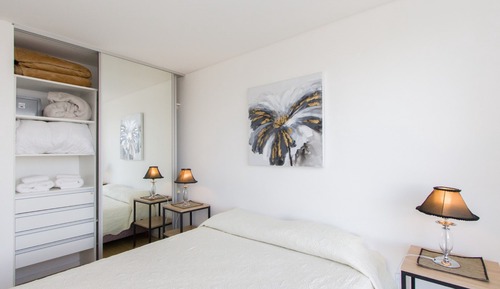 Apartamento estándar, 1 cama de matrimonio con sofá cama, vistas al canal