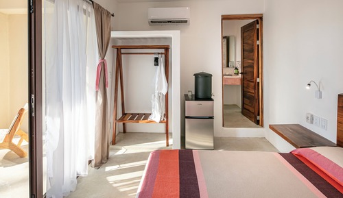 Habitación estándar, 1 cama de matrimonio, vistas a la playa