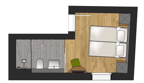 Habitación básica doble
