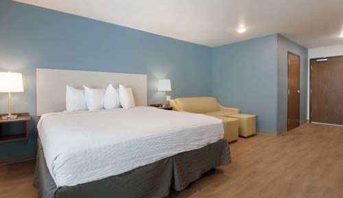 Habitación estándar, 1 cama de matrimonio grande con sofá cama, no fumadores, bañera