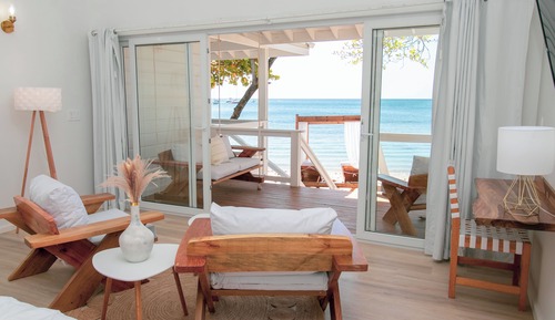 Estudio Deluxe, 1 cama de matrimonio grande, no fumadores, vistas al mar