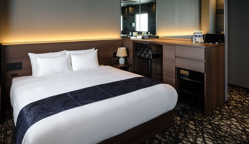 Habitación superior, 1 cama de matrimonio con sofá cama, no fumadores (Queen)