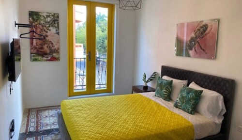 Habitación, 1 cama de matrimonio, balcón