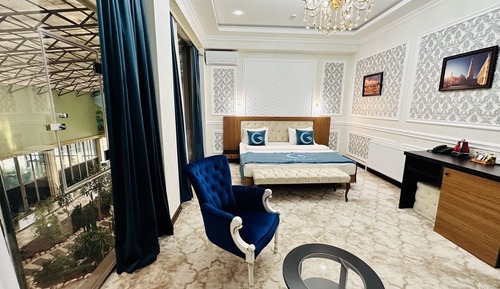 Habitación de lujo doble, vistas al jardín