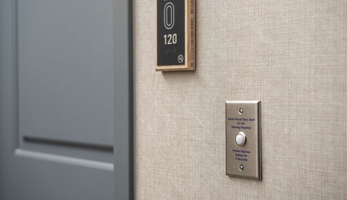 Suite, 2 camas de matrimonio, accesible para personas con discapacidad (Hearing)