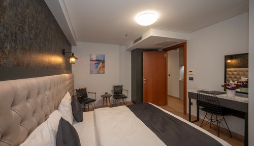 Suite superior, 1 cama de matrimonio grande con sofá cama