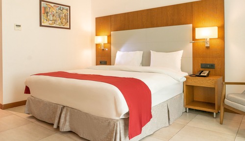 Habitación Deluxe, 1 cama de matrimonio grande, no fumadores, vistas a la ciudad