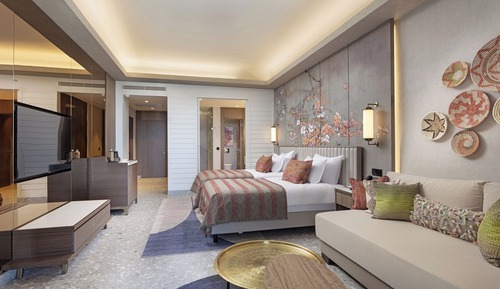 Habitación superior, vistas al mar