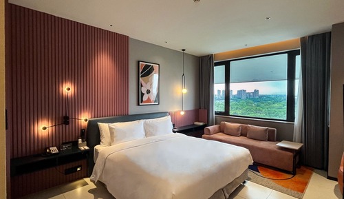 Habitación Deluxe, 1 cama de matrimonio grande, vistas al río
