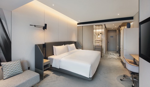 Habitación estándar, 1 cama de matrimonio grande, vistas al río