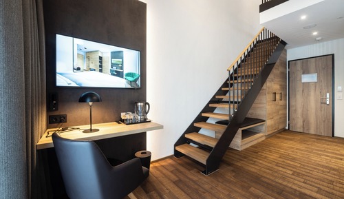 Habitación, balcón