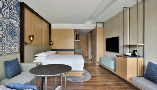 Habitación Premier, 1 cama de matrimonio grande, no fumadores, vistas al jardín