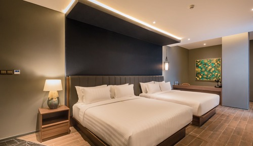 Habitación ejecutiva con 2 camas individuales