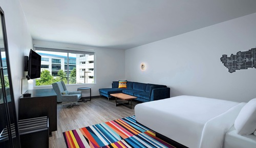 aloft, Suite, 1 cama de matrimonio grande