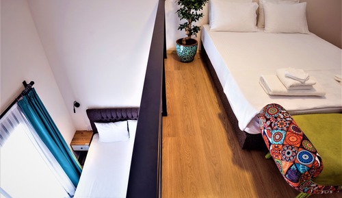 Habitación cuádruple familiar