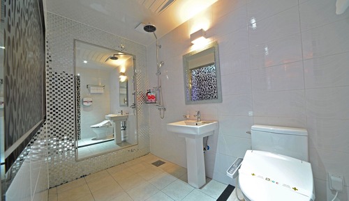 Room (Deluxe Twin (styler spa bathtub air p)