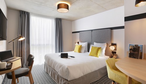 Estudio, 1 cama de matrimonio