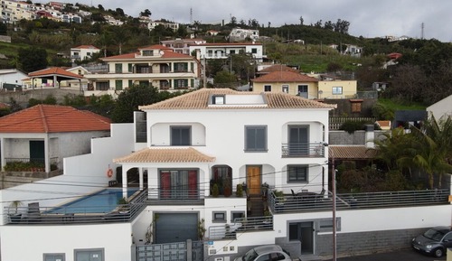 Apartamento Deluxe, 1 cama de matrimonio grande con sofá cama, cocina, vistas a la colina