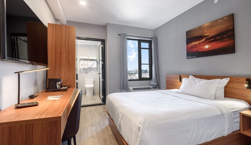 Habitación superior, 1 cama de matrimonio grande