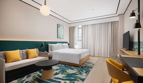 Habitación superior, 1 cama de matrimonio grande