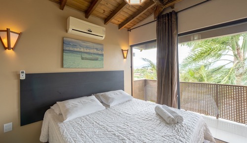 Bungalow presidencial, chimenea, vistas al jardín