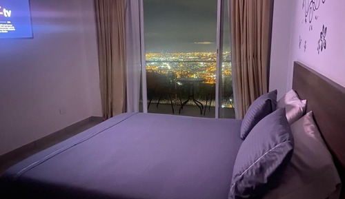 Habitación estándar doble, 1 cama doble, balcón, vistas a la montaña