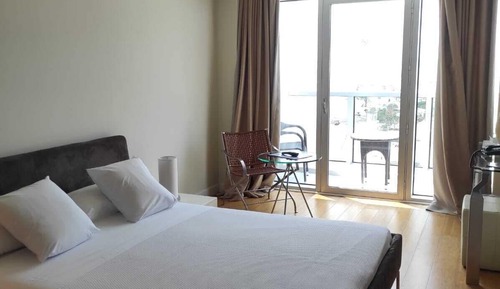 Habitación Confort doble, balcón, vistas al mar