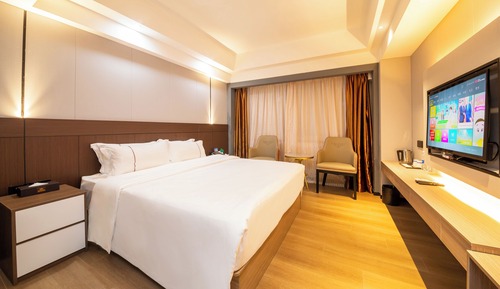 Habitación individual Deluxe, 1 cama de matrimonio grande