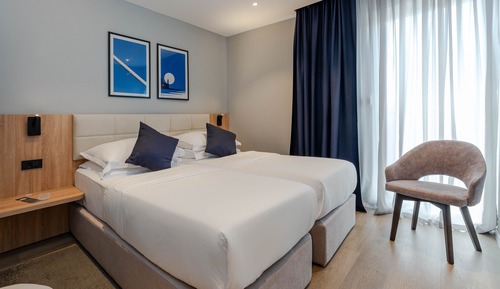 Habitación superior con 2 camas individuales