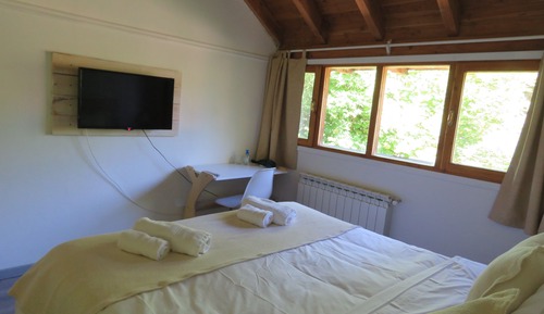 Habitación estándar con 1 cama doble o 2 individuales, vistas al jardín