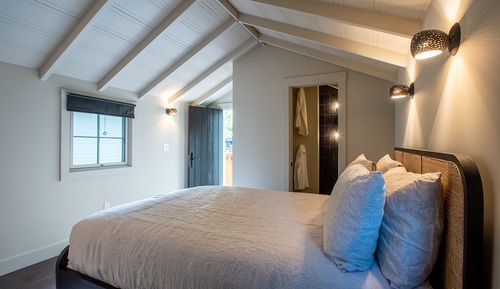 Cabaña básica, 1 cama de matrimonio