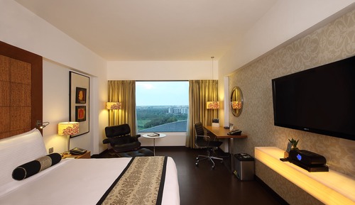 Habitación Club, 1 cama de matrimonio, vistas a la ciudad (Fortune Club Room)