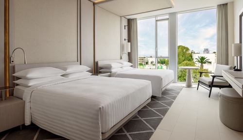 Habitación estándar, 2 camas individuales, vistas a la ciudad