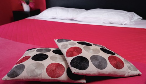 Habitación romántica doble, 1 cama de matrimonio grande, bañera
